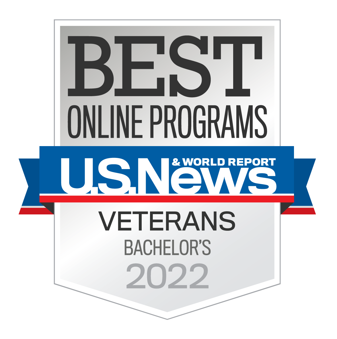2022 U.S. News & World Report Best Online Programs: Bachelor's Programs for Veterans