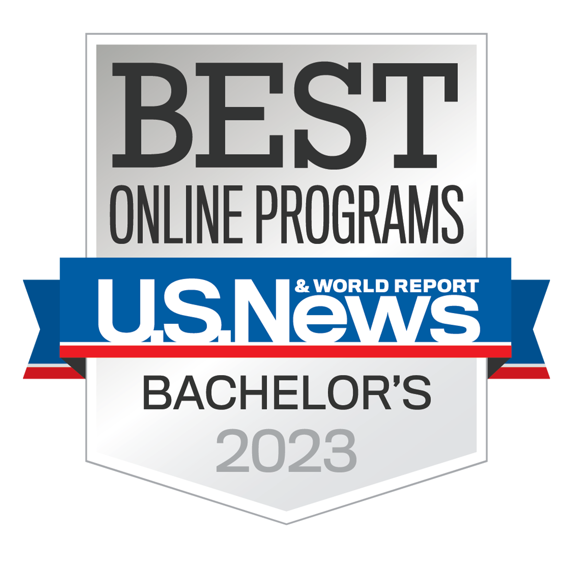 U.S. News and World reports. Best Online Programs: Bachelor's Overall 2023