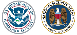 National Security Agency and Department of Homeland Security logo