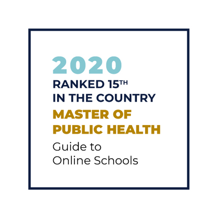 MPH Ranked 15 in country by Guide to Online Schools